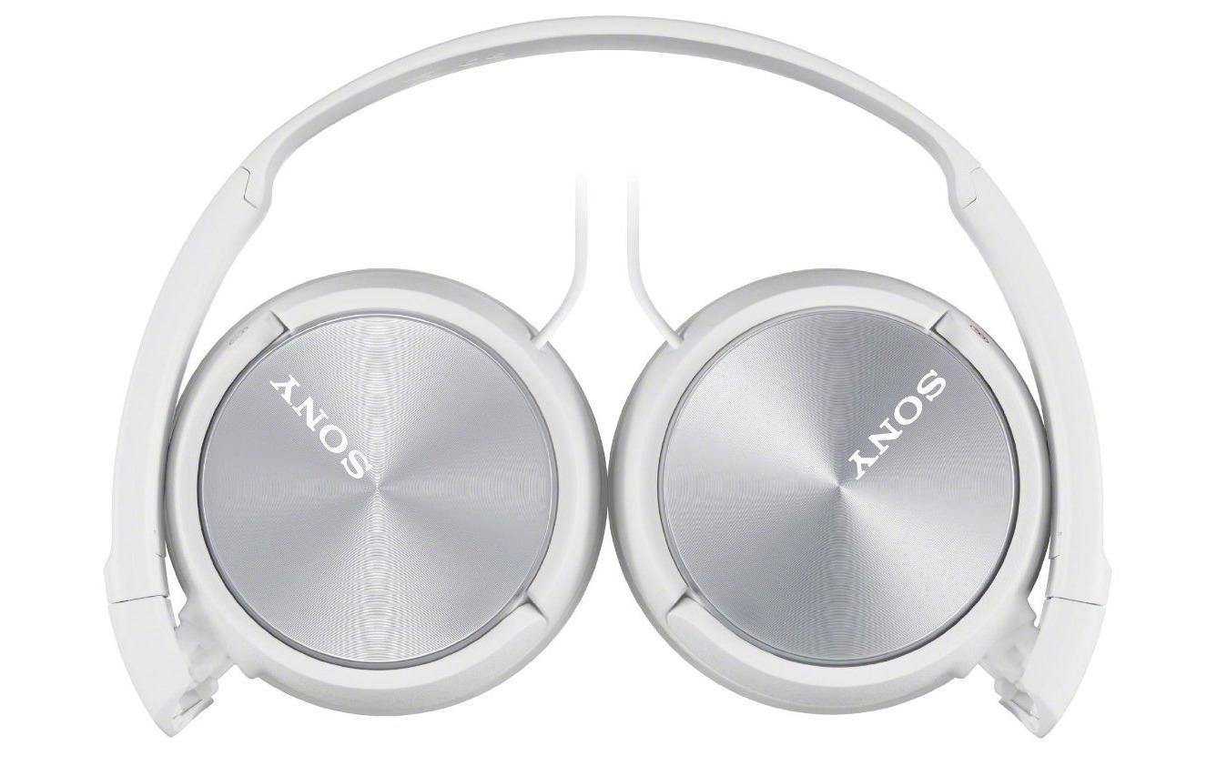 Sony MDR-ZX310AP On-Ear Kopfhörer – Stereo, Kabel, Weiss