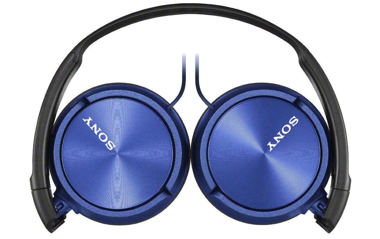 Sony MDR-ZX310APL – On-Ear Headset – 3,5 mm Klinke, geschlossen – Blau