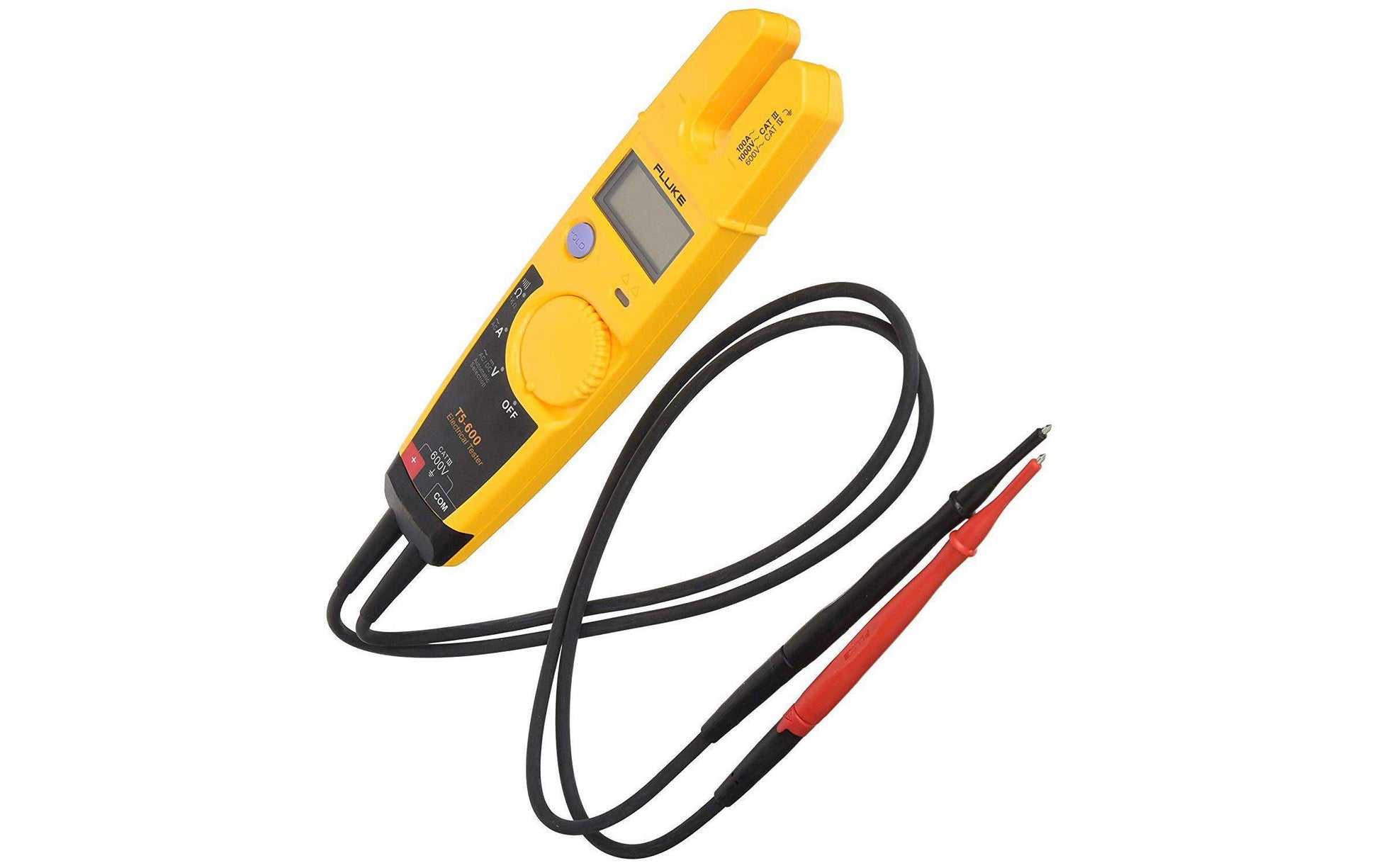 Fluke T5-600 – Digitales Multimeter, 0–600 V AC/DC, 0–100 A AC, LCD
