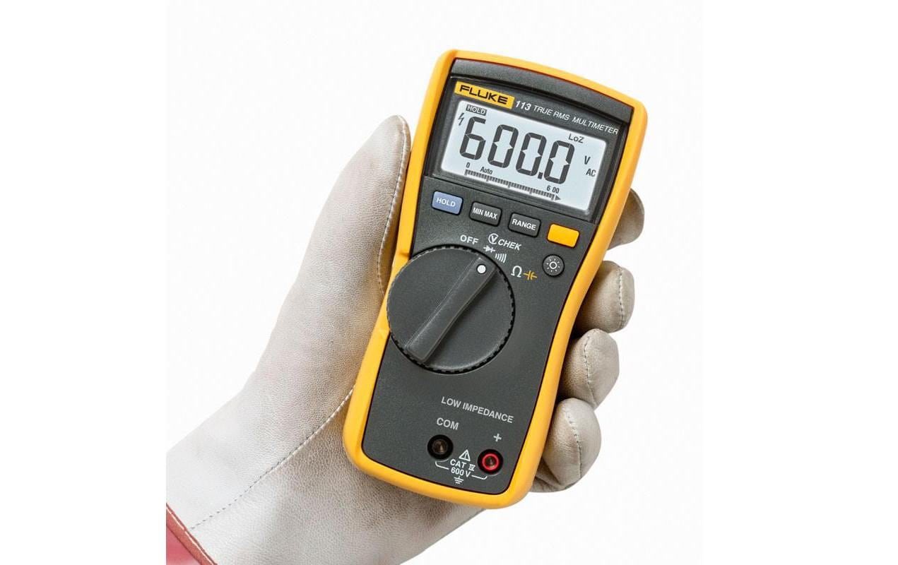 Fluke 113 – Digital-Multimeter, Hintergrundbeleuchtung, für Bauwesen