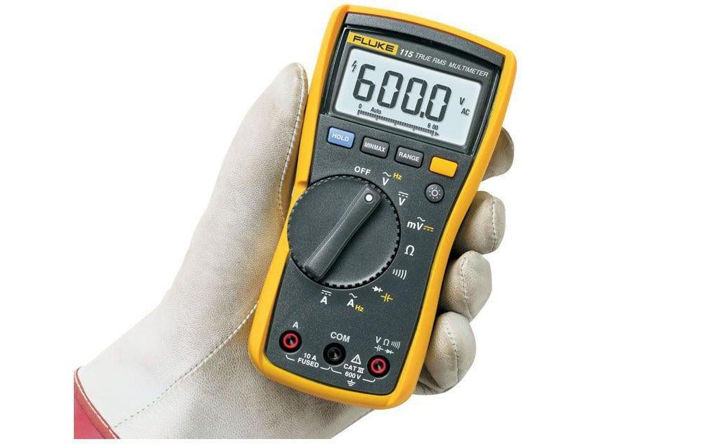 Fluke 115 – Frequenzmessung, für Bauwesen