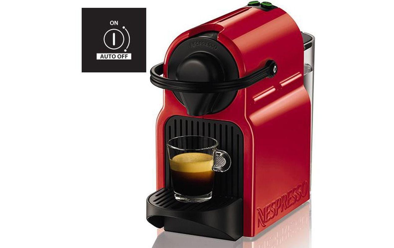 Krups Inissia XN1005 Kapselmaschine – für Nespresso-Kapseln, 19 bar, 0,7 l, Rot