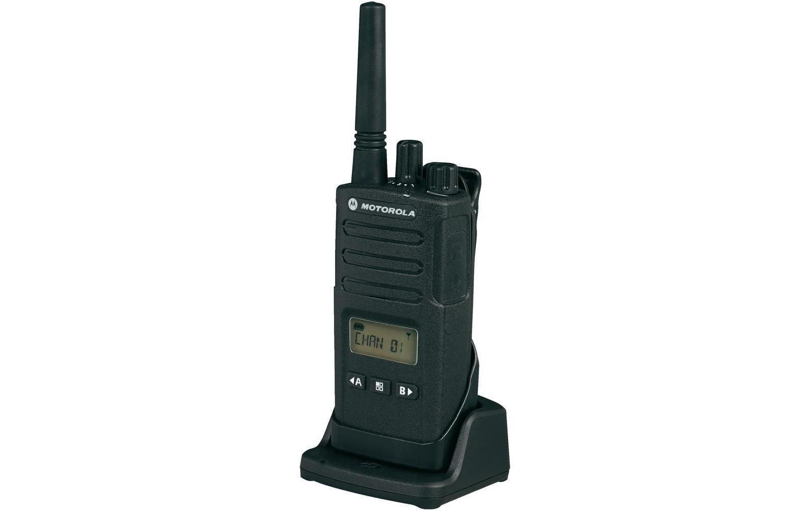 Motorola XT460 – Funkgerät, PMR, 446.00625–446.19375 MHz, schwarz