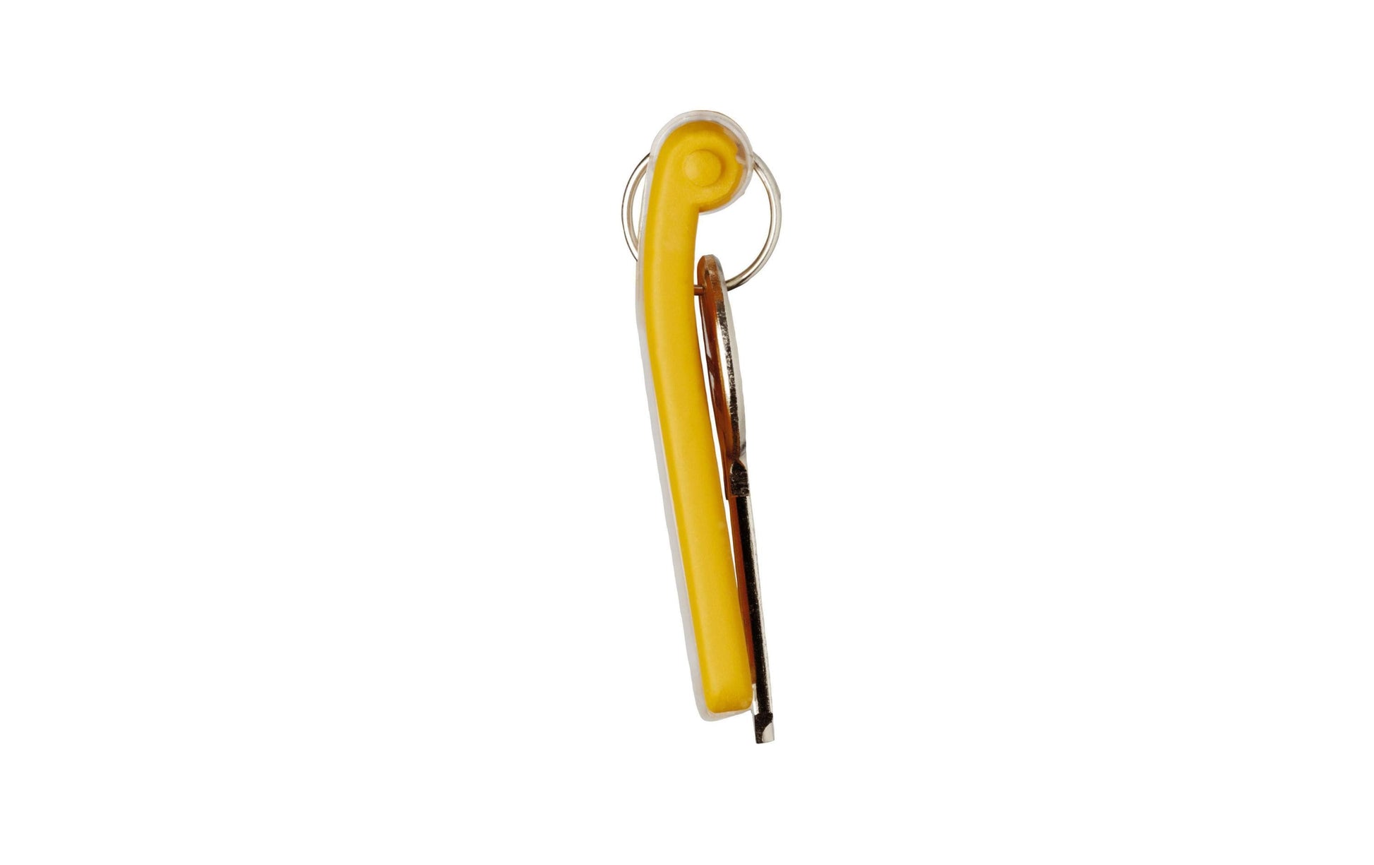Durable Schlüsselschild Key Clip – gelb, Kunststoff, B 24 × H 68 × T 15 mm, 6 Stk. – für Key Box Code 36