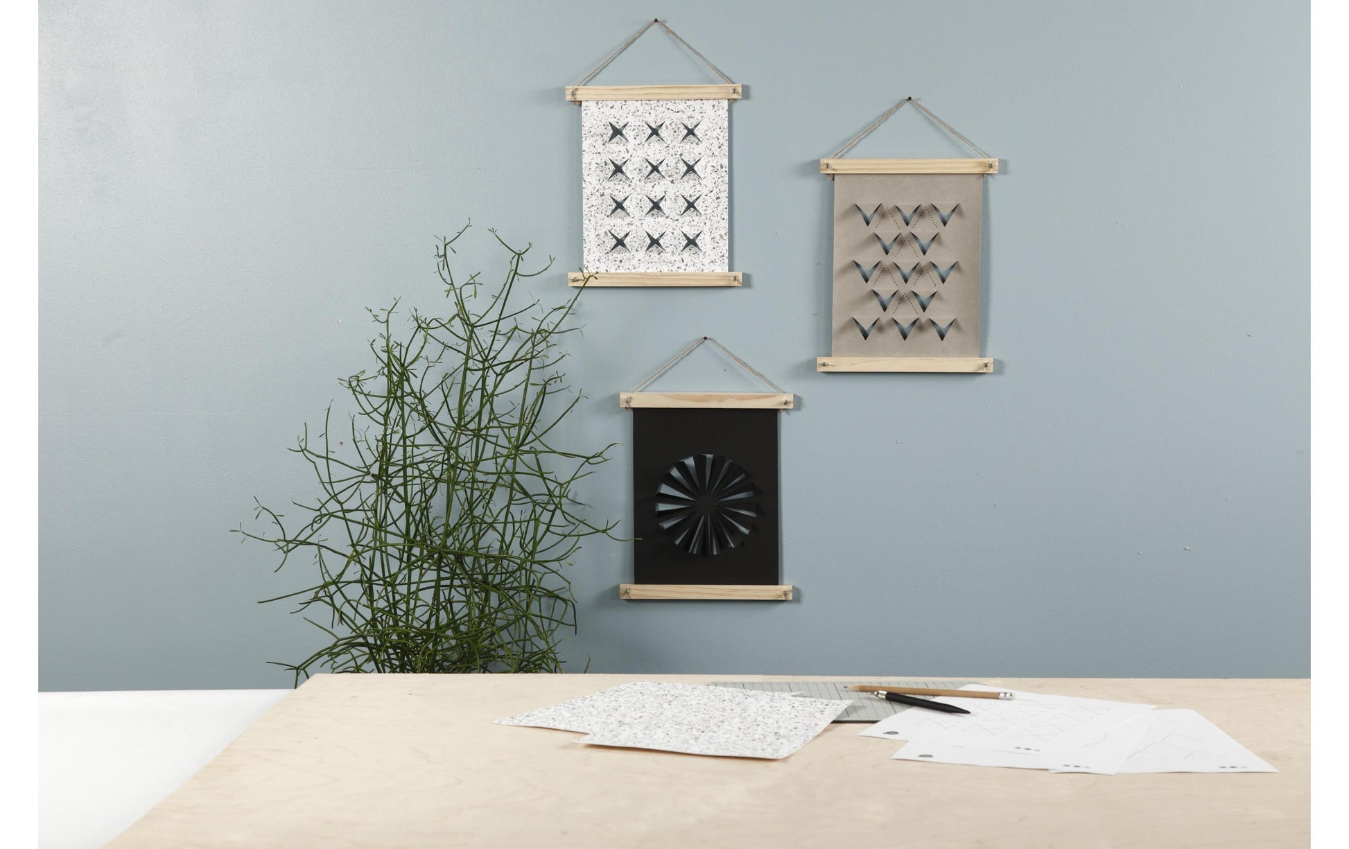 Creativ Company Bilderrahmen – für 21 × 29,7 cm – Kiefer, braun
