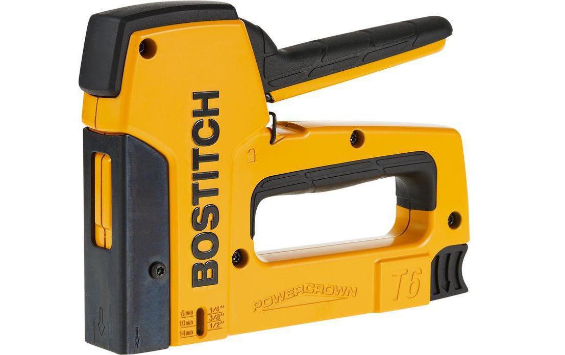 Bostitch Heftpistole, Metall, Gelb, inkl. 1000 Heftklammern, PC8000/T6 KIT