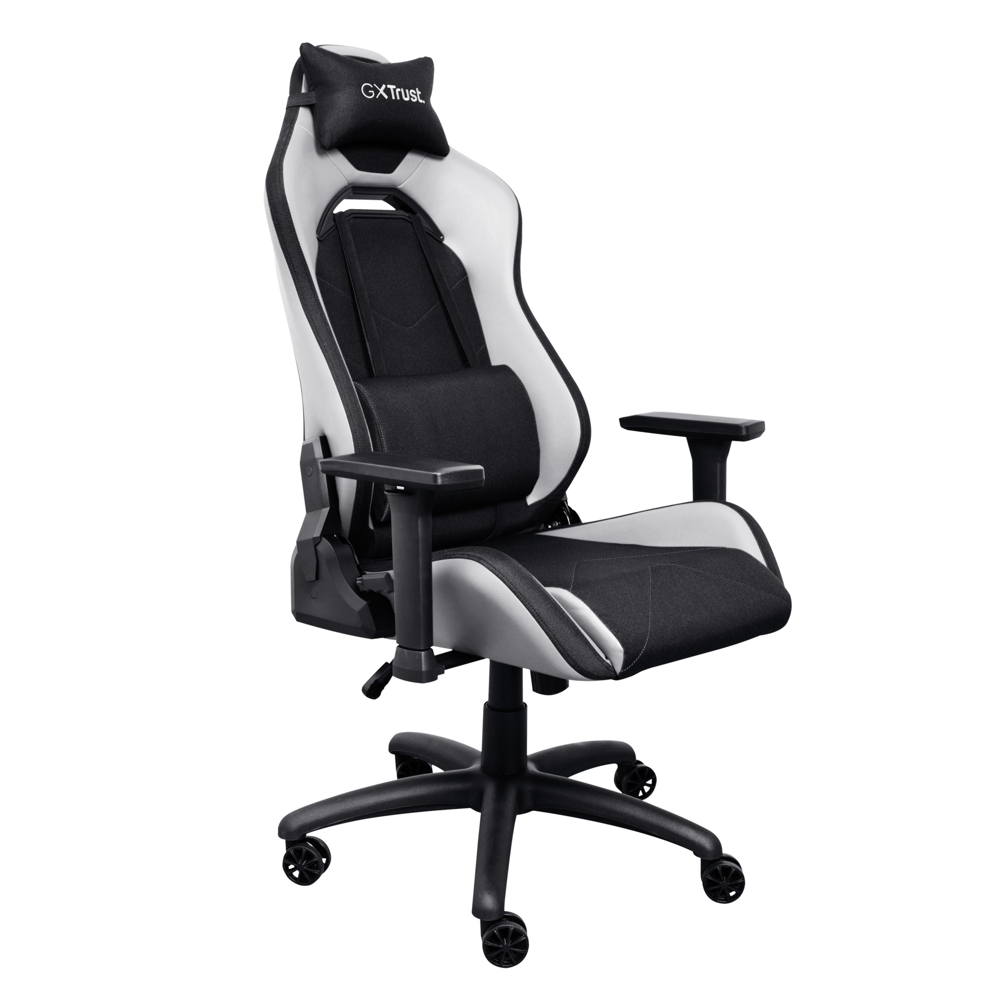 Trust Konferenzstuhl GXT 714W Ruya – 71×75×134 cm, schwarz/weiss