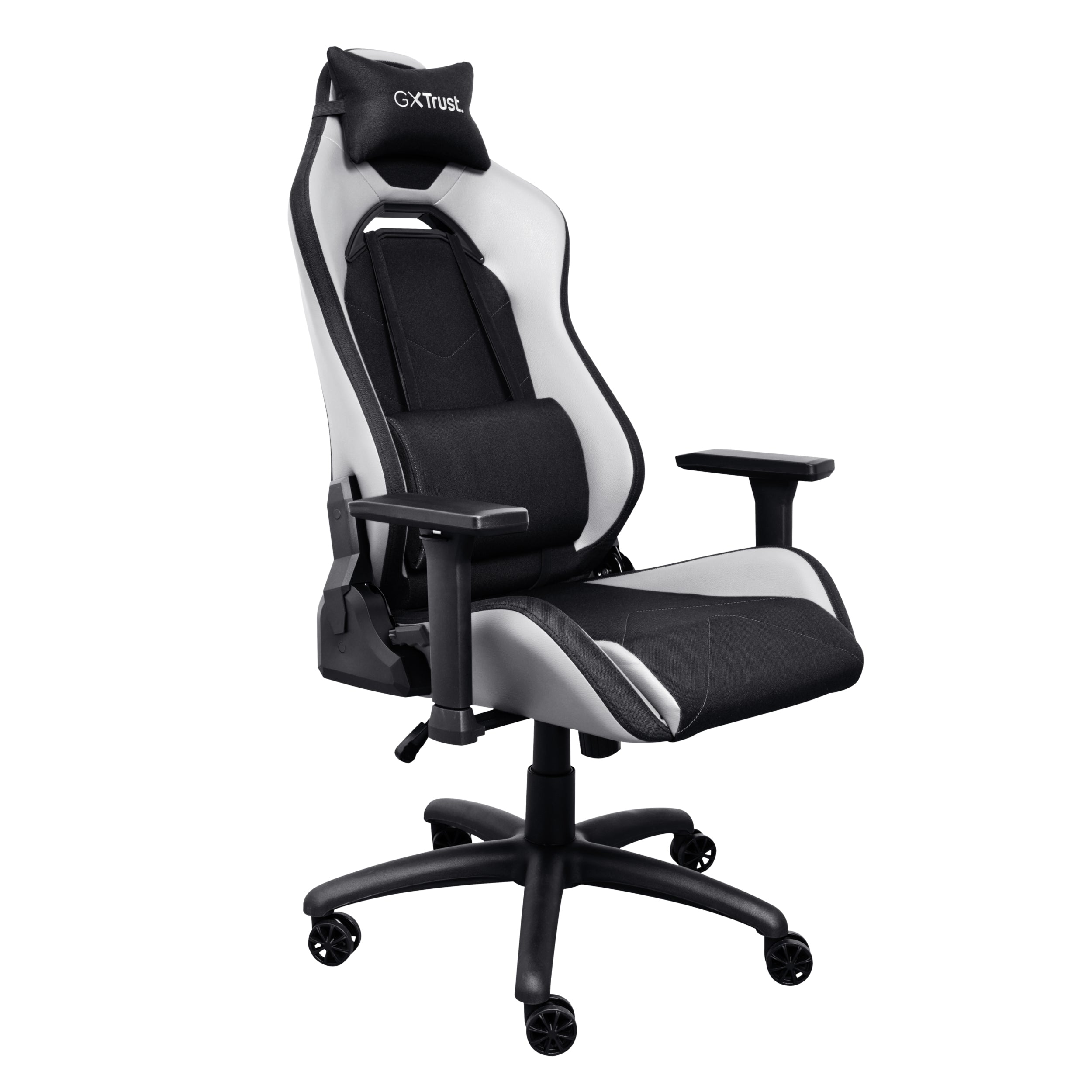 Trust Konferenzstuhl GXT 714W Ruya – 71×75×134 cm, schwarz/weiss