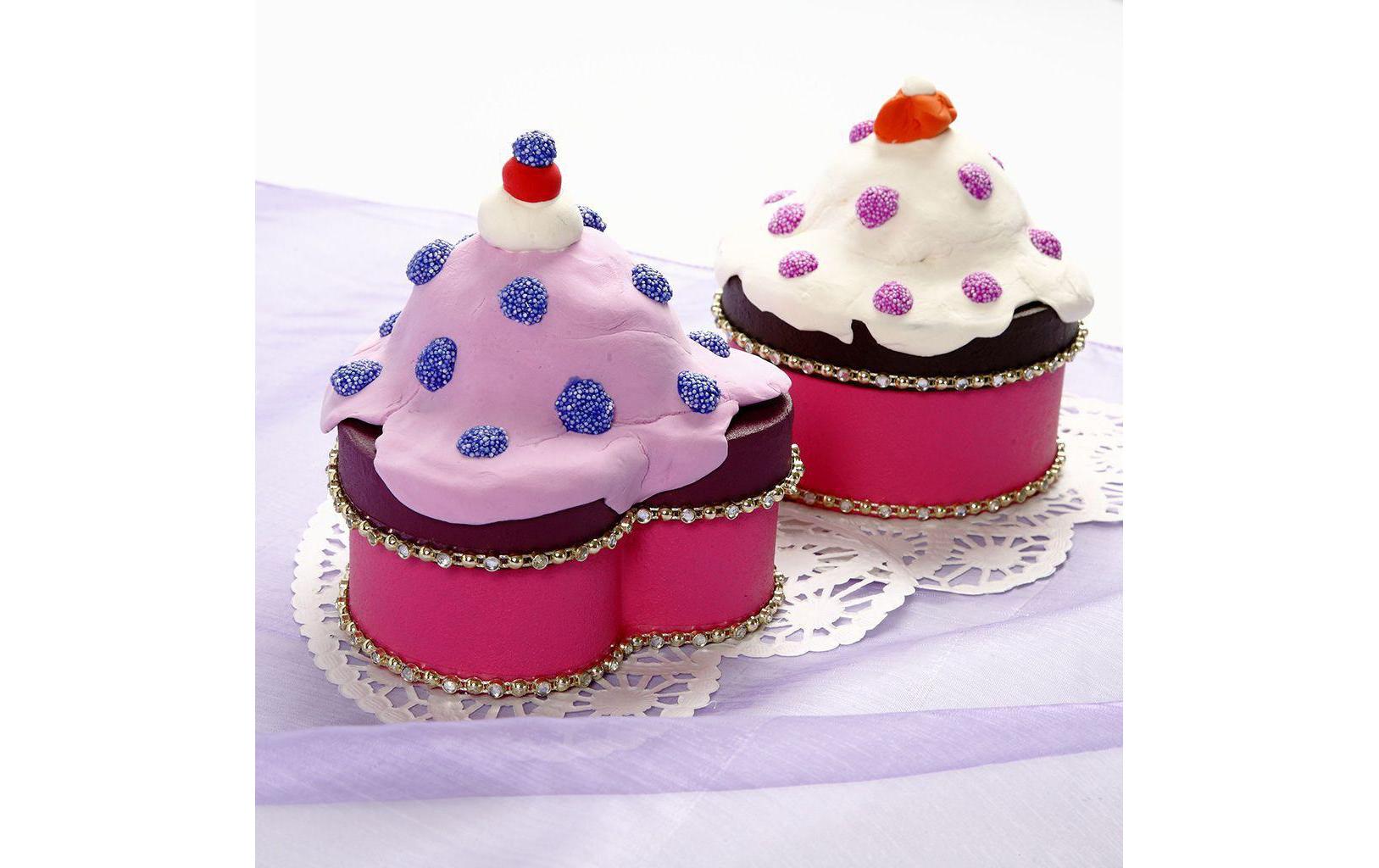 Creativ Company Modelliermasse, Foam Clay, Mehrfarbig, Glitzer, 350 g, 10 Stk., 78890