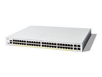Cisco C1200-48P-4X – Managed Switch – 48×GbE, 4×SFP+, L2/L3, PoE