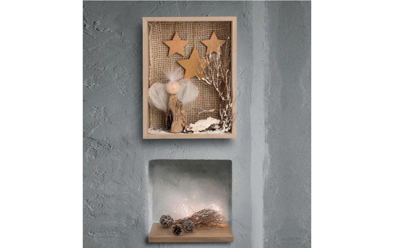 GLOREX Bilderrahmen – für 21 × 29,7 cm – Holz, natur