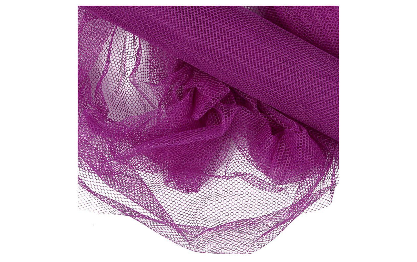Creativ Company Geschenkpapier Tüll Polyester Violett – 50 cm × 5 m