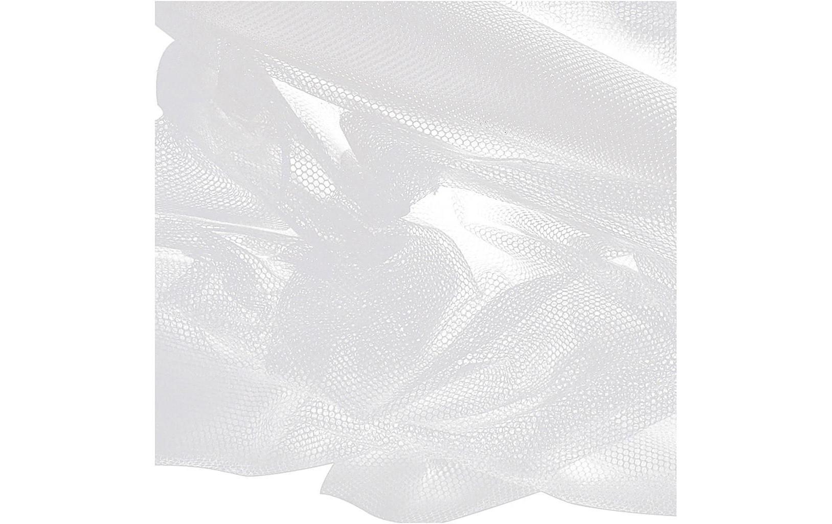 Creativ Company Geschenkpapier Tüll Polyester Weiss – 50 cm × 5 m