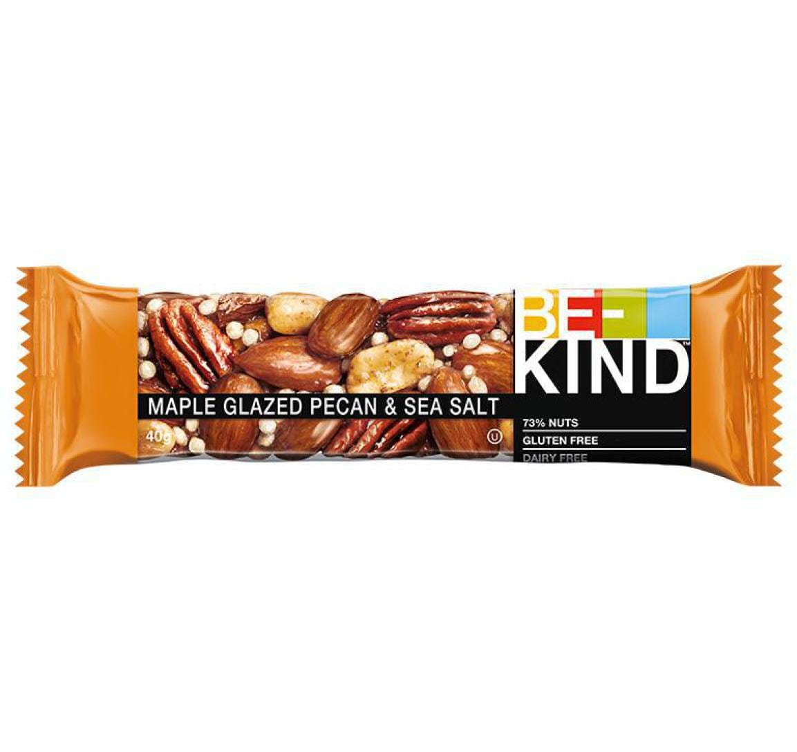 Kind Riegel – Ahorn-Glasiert, Pekannuss & Meersalz, glutenfrei – 12 × 40 g