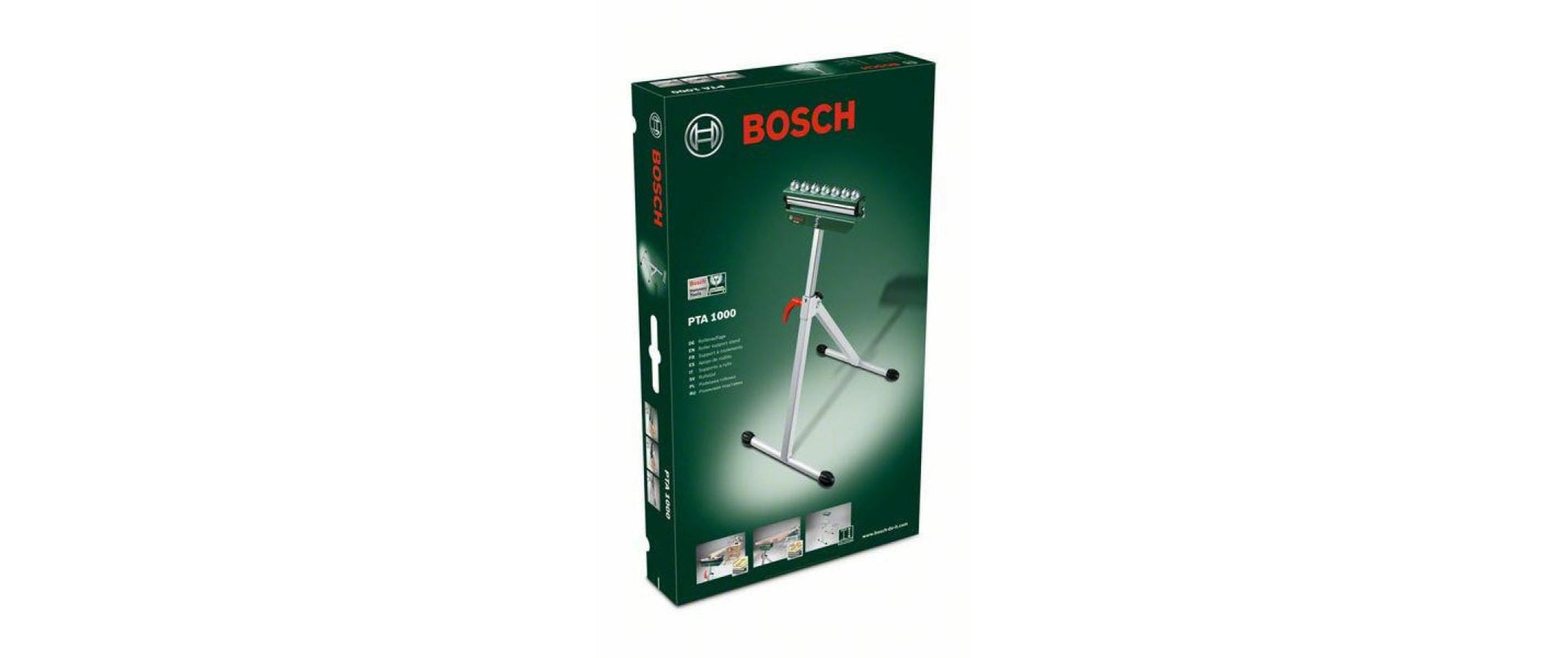 Bosch Rollenauflage, flexibel, PTA 1000, 1150 mm × 278 mm × 48 mm, grün, Edelstahl