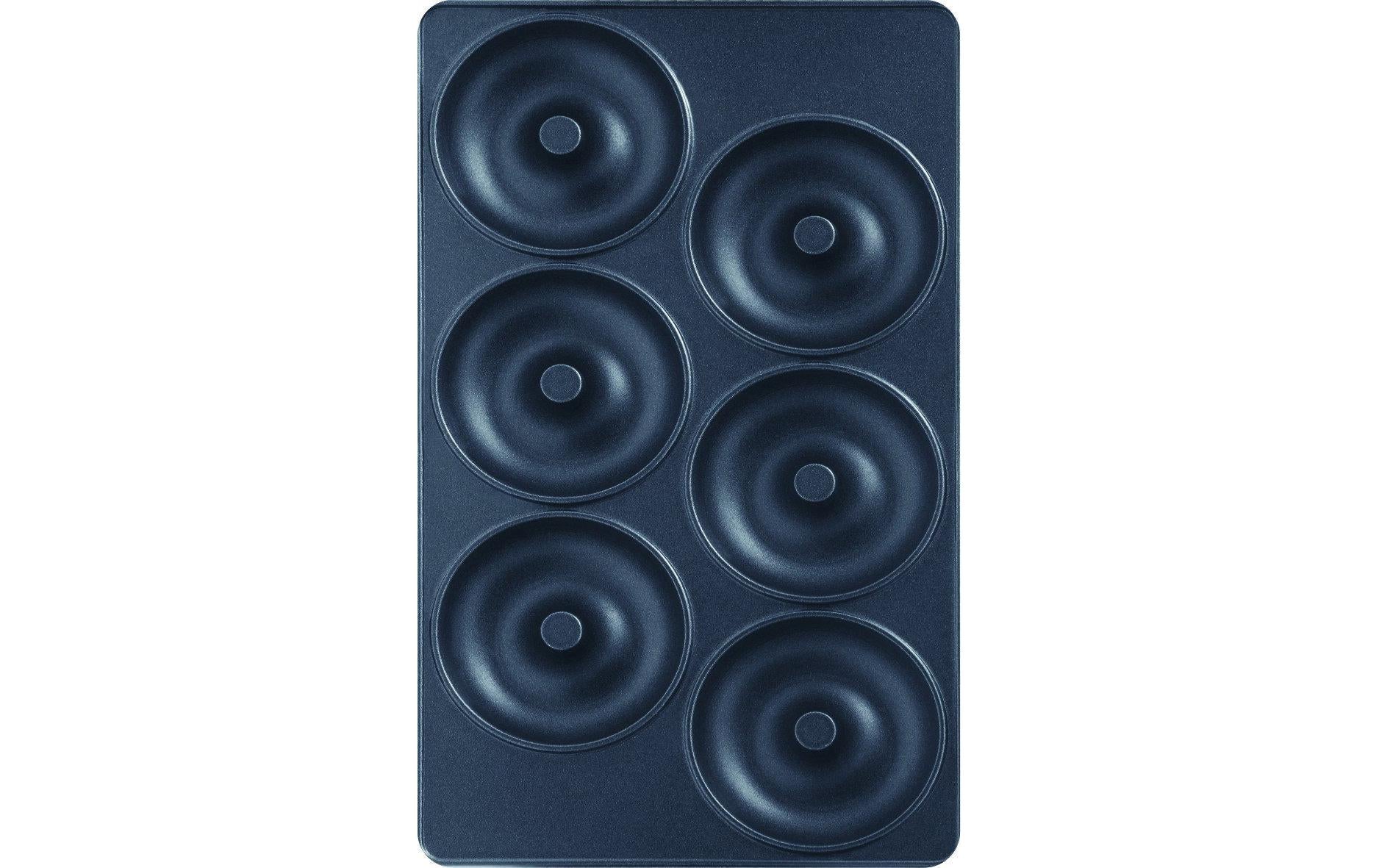 Tefal Waffeleisen-Platte, 22,6 × 13,2 cm, Aluminiumguss (beschichtet) – für Tefal Snack Collection/Snack Time