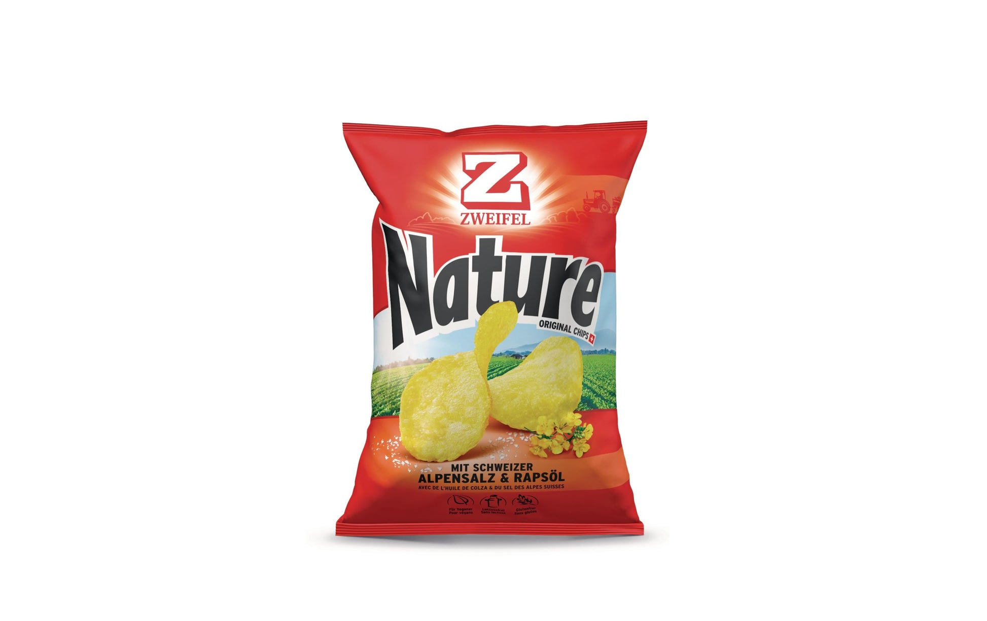 Zweifel Original Chips – Nature, glutenfrei – 20 × 30 g