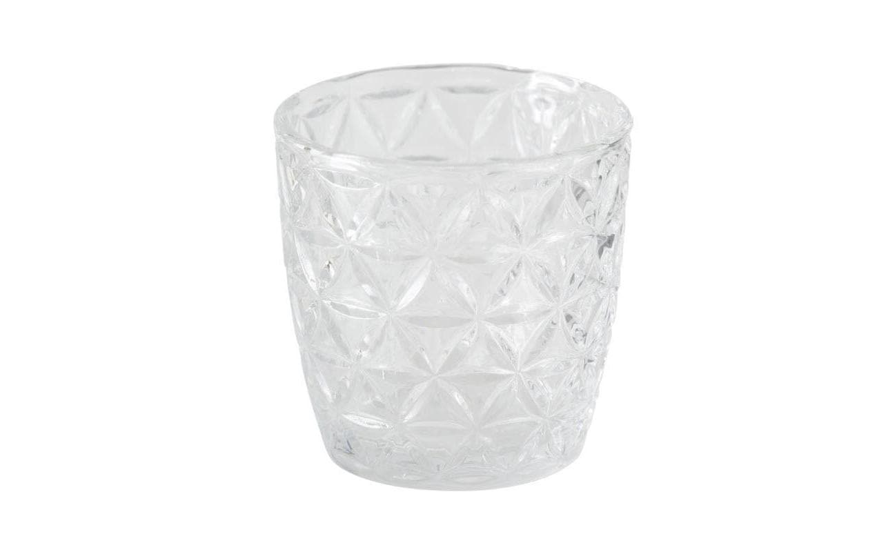 Boltze Marilu Windlicht – Glas, Transparent – Ø 7,5 × 7,5 cm – 4-teilig