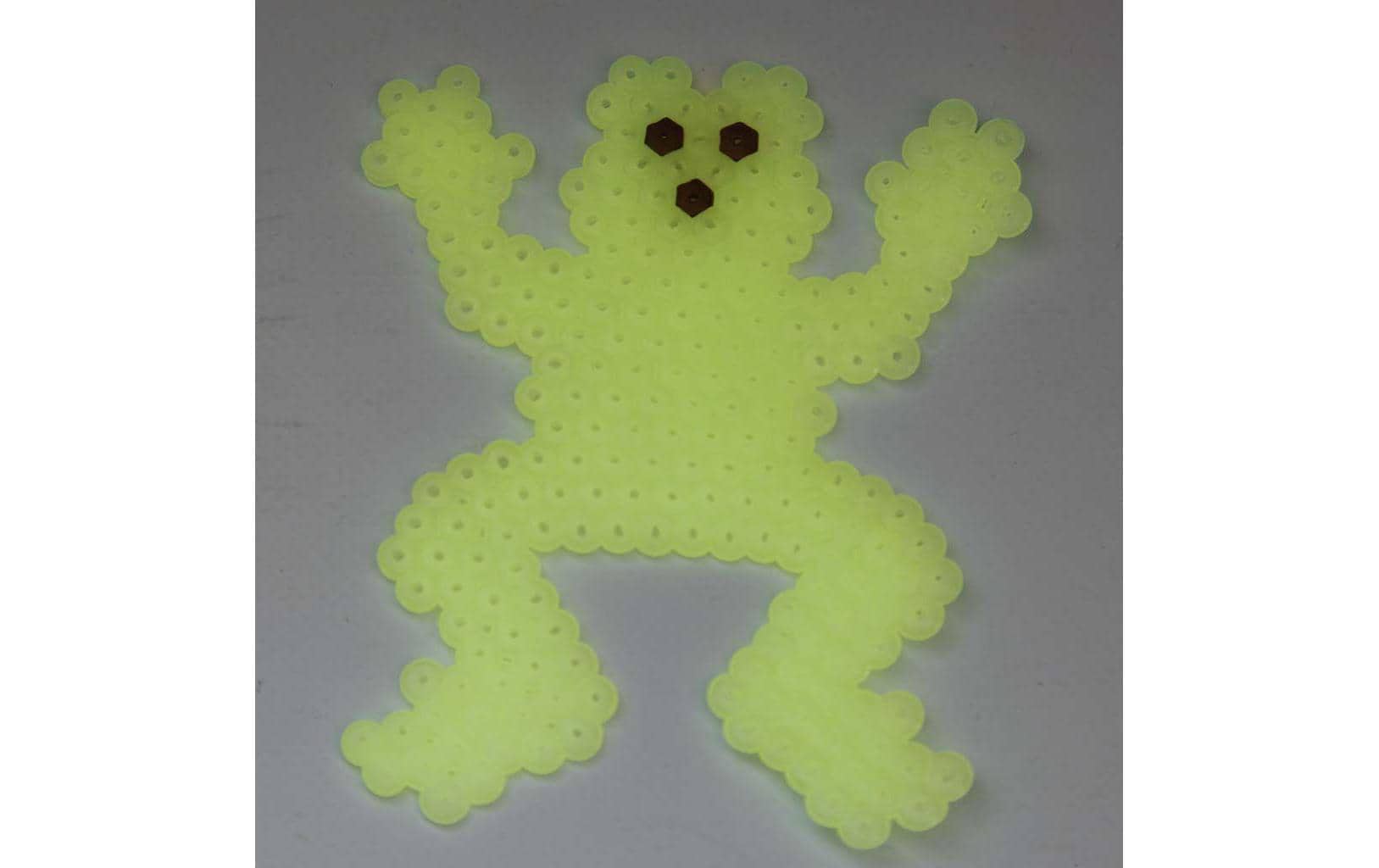 Creativ Company Bügelperlen Medium, Türkis, Ø 5 mm, Loch Ø 2,5 mm, 1'100 Stk.