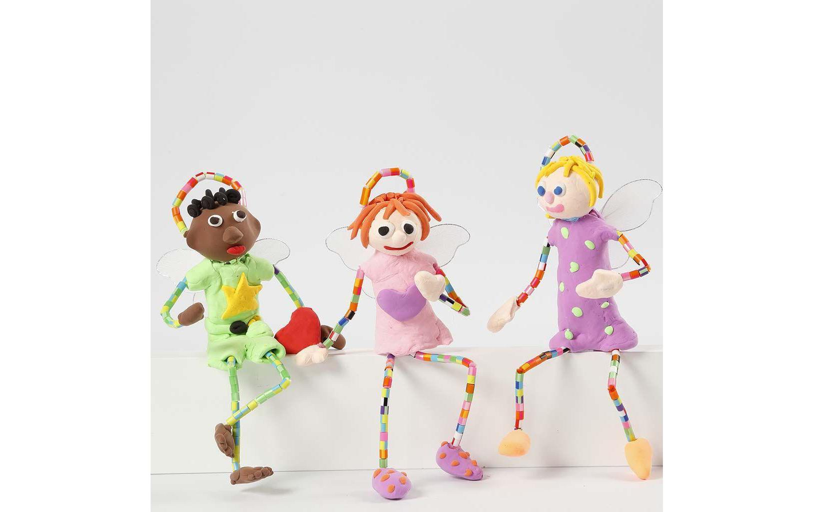 Creativ Company Bügelperlen, Rohrförmige Perle, Mehrfarbig, Ø 5 mm, 1100 Stk.