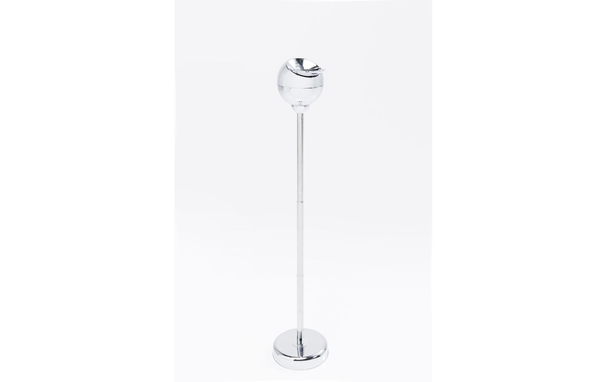 KARE Design KARE Standascher – Stahl, silber, Ø 130 × H 720 mm