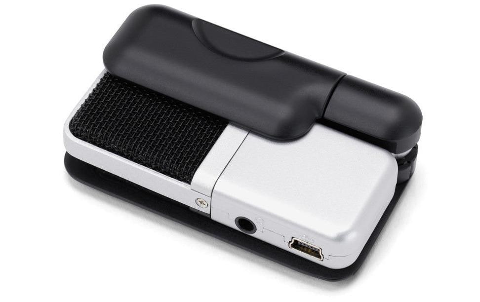 Samson Go Mic – Tisch-/Desktopmikrofon, USB, umschaltbare Richtcharakteristik, Kondensator, Gaming, Weiss