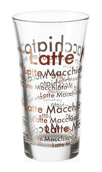 Montana Latte Macchiato Tasse Enjoy – 6er Set, 285 ml, Ø 8,0 cm, Kalk-Natron-Glas, spülmaschinenfest
