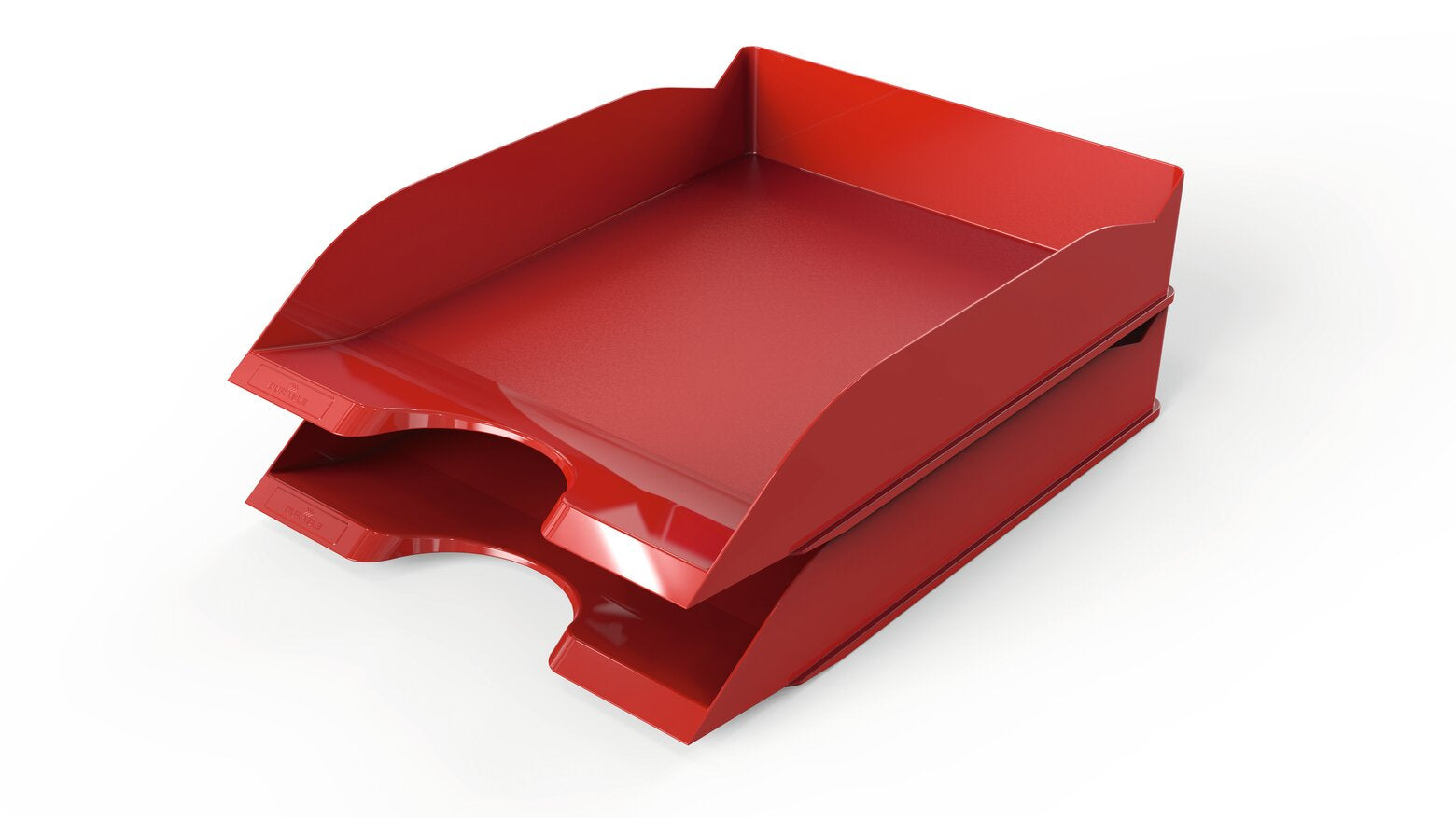 Durable Basic – Briefkorb für A4/C4, Kunststoff, Rot, 253 × 337 × 63 mm