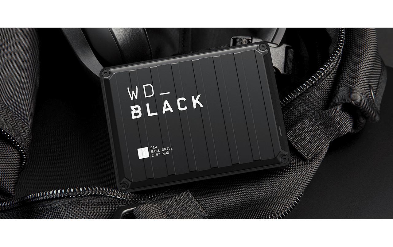 Western Digital Schwarzes P10 Game Drive Speichergerät – 4 TB, 2,5"