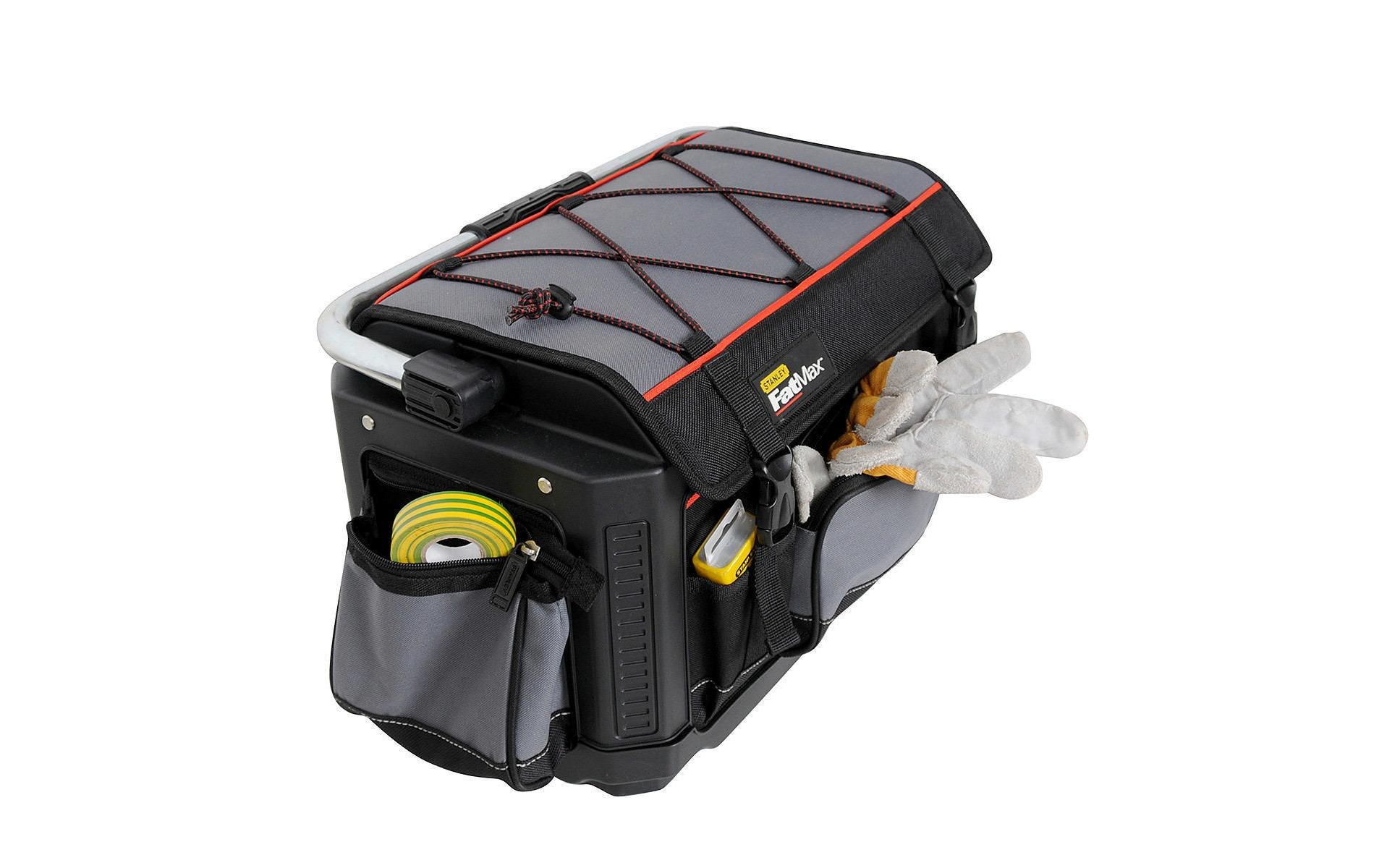 Stanley Werkzeugtrage 1-79-213, 280 × 490 × 310 mm, Kunststoff (Nylon), schwarz, mit Tragegriff