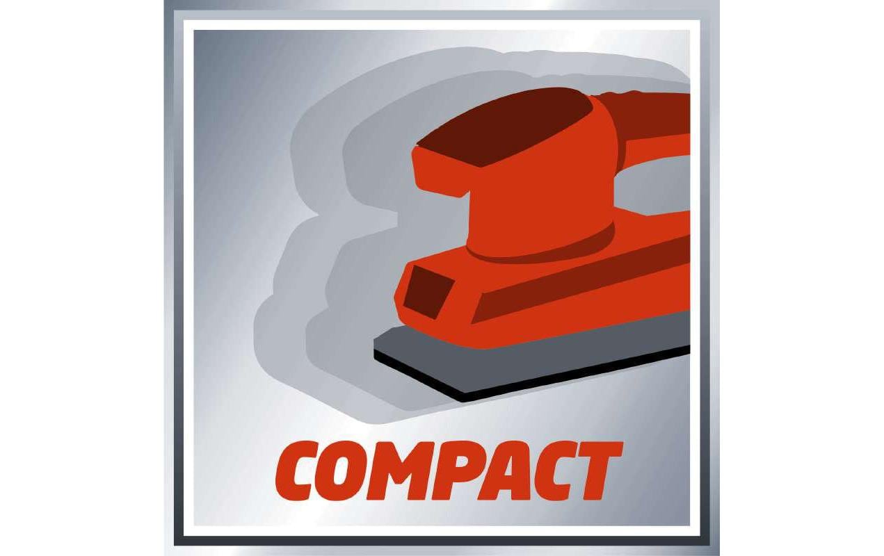 Einhell TC-OS 1520 Schwingschleifer – 150 W – Klemme/Klett, 93 × 187 mm – Solo