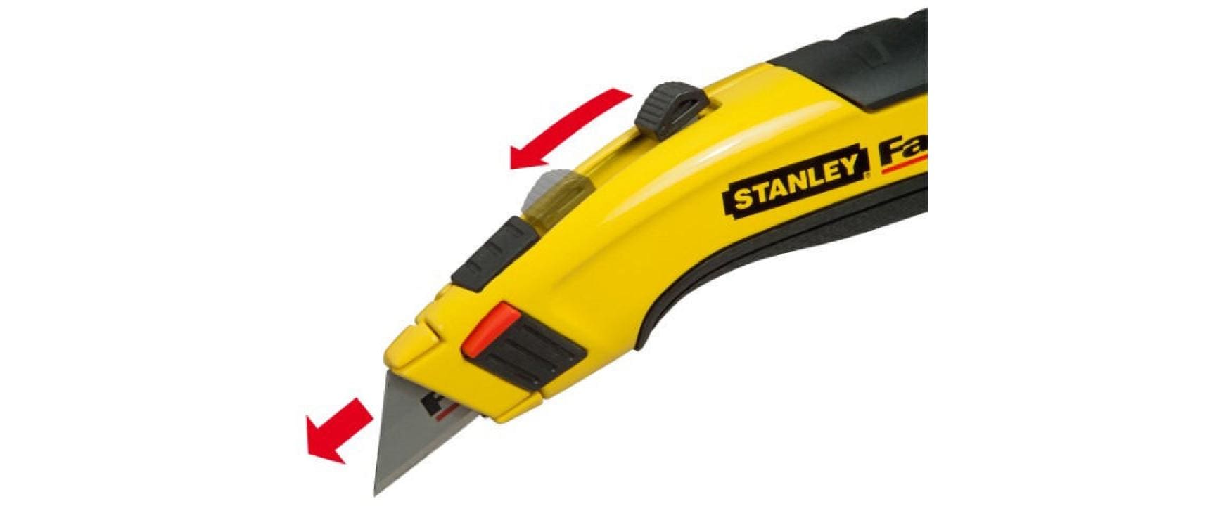Stanley Fatmax Cutter 0-10-778 – 19 mm, Kunststoffgriff, schwarz
