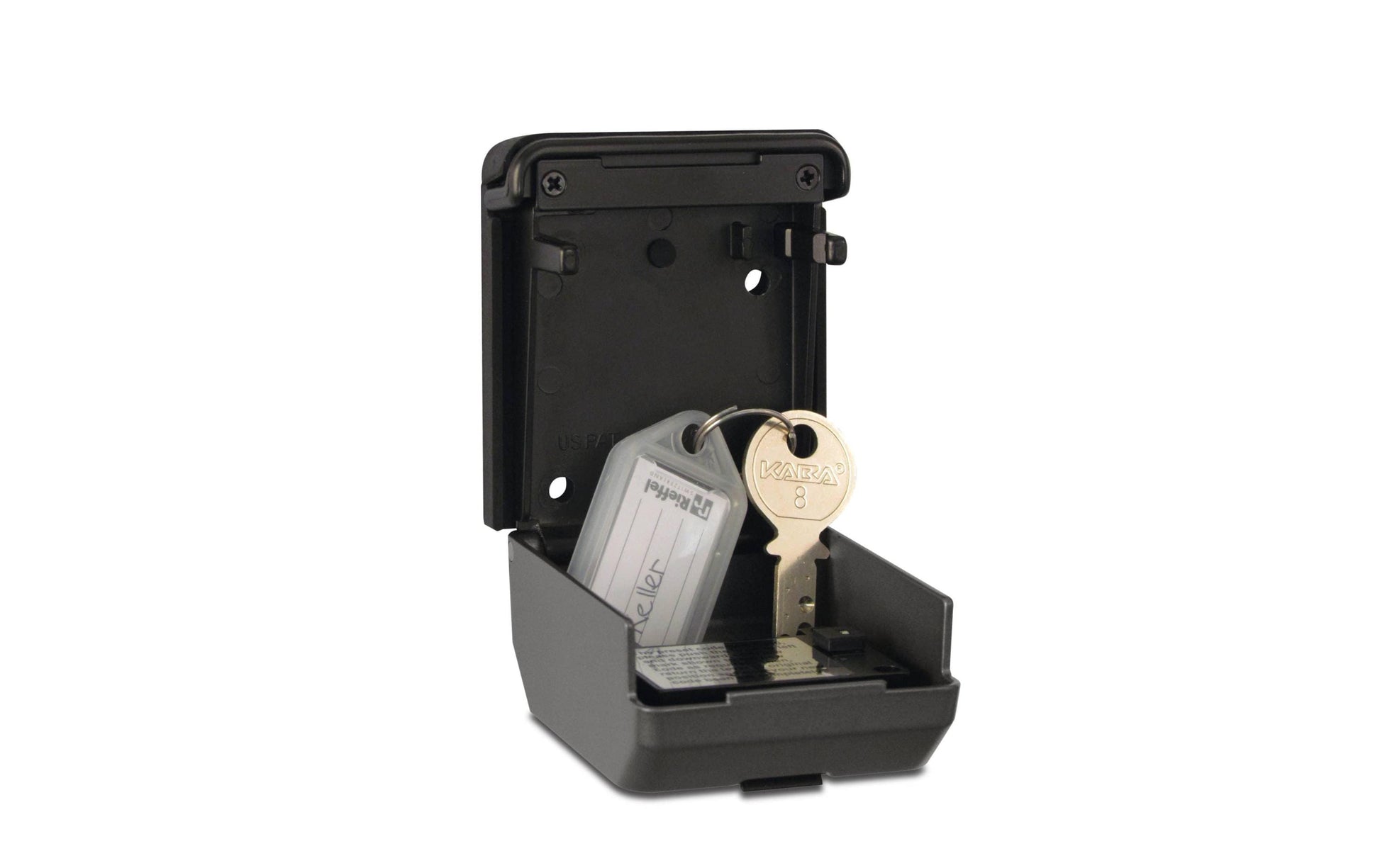 Rieffel Schlüsselkasten KSB-S, Metall, Schwarz/Grau