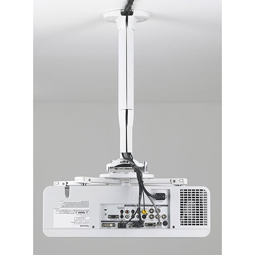 Chief KITEP030045W – Beamer-Deckenhalterung, H 30–45 cm, 13,6 kg, teleskopisch, weiss