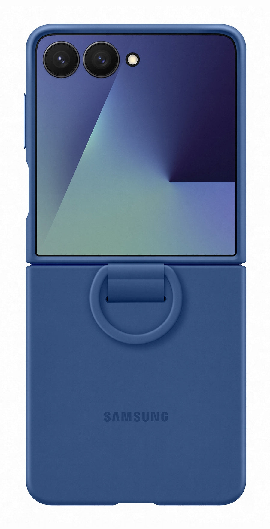 Samsung Backcover – für Samsung, Silikon, Navy, Anti-Fingerprint-Oberfläche