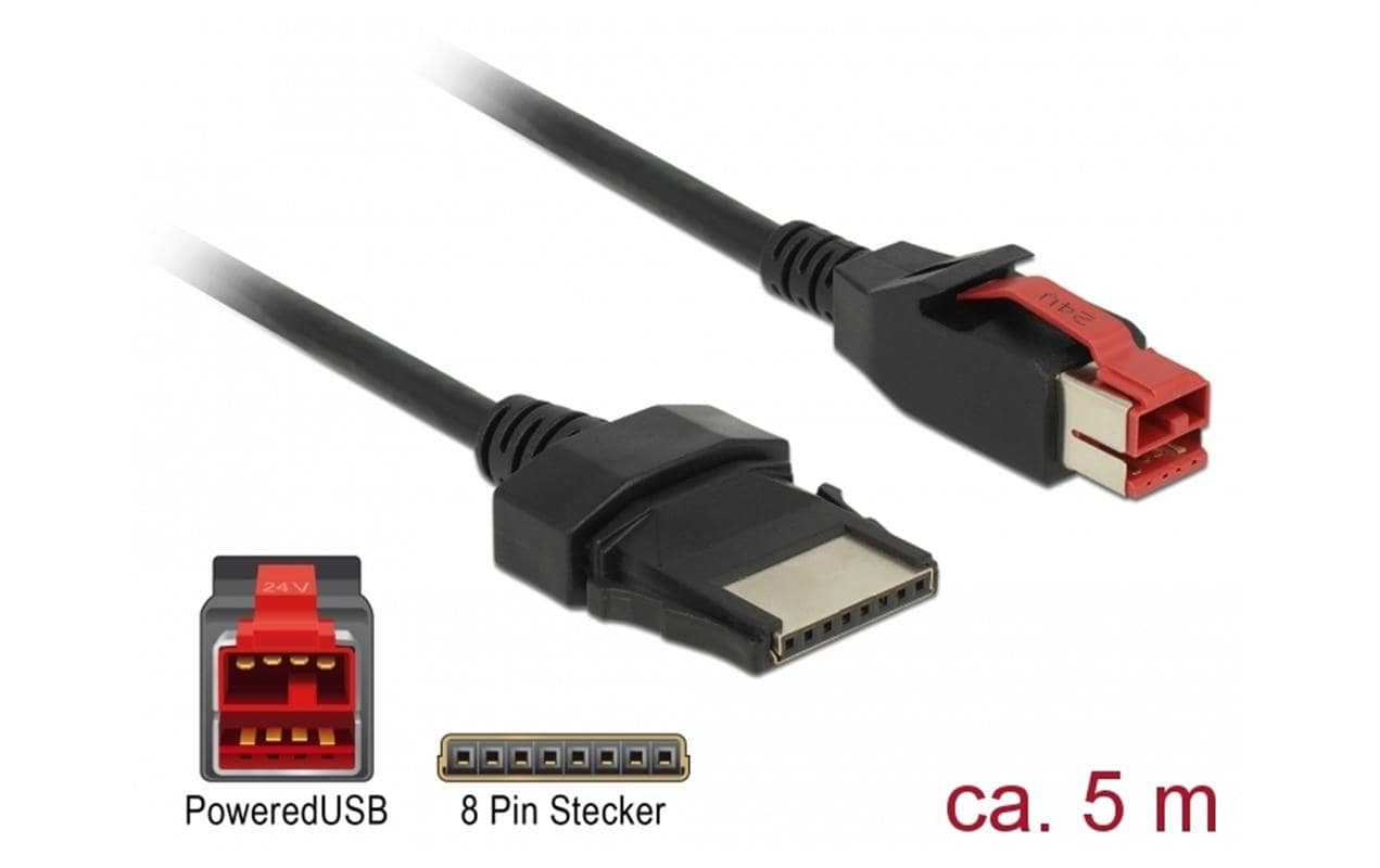 DeLOCK USB-Kabel, Powered USB zu Spezial, 5 m, USB 2.0
