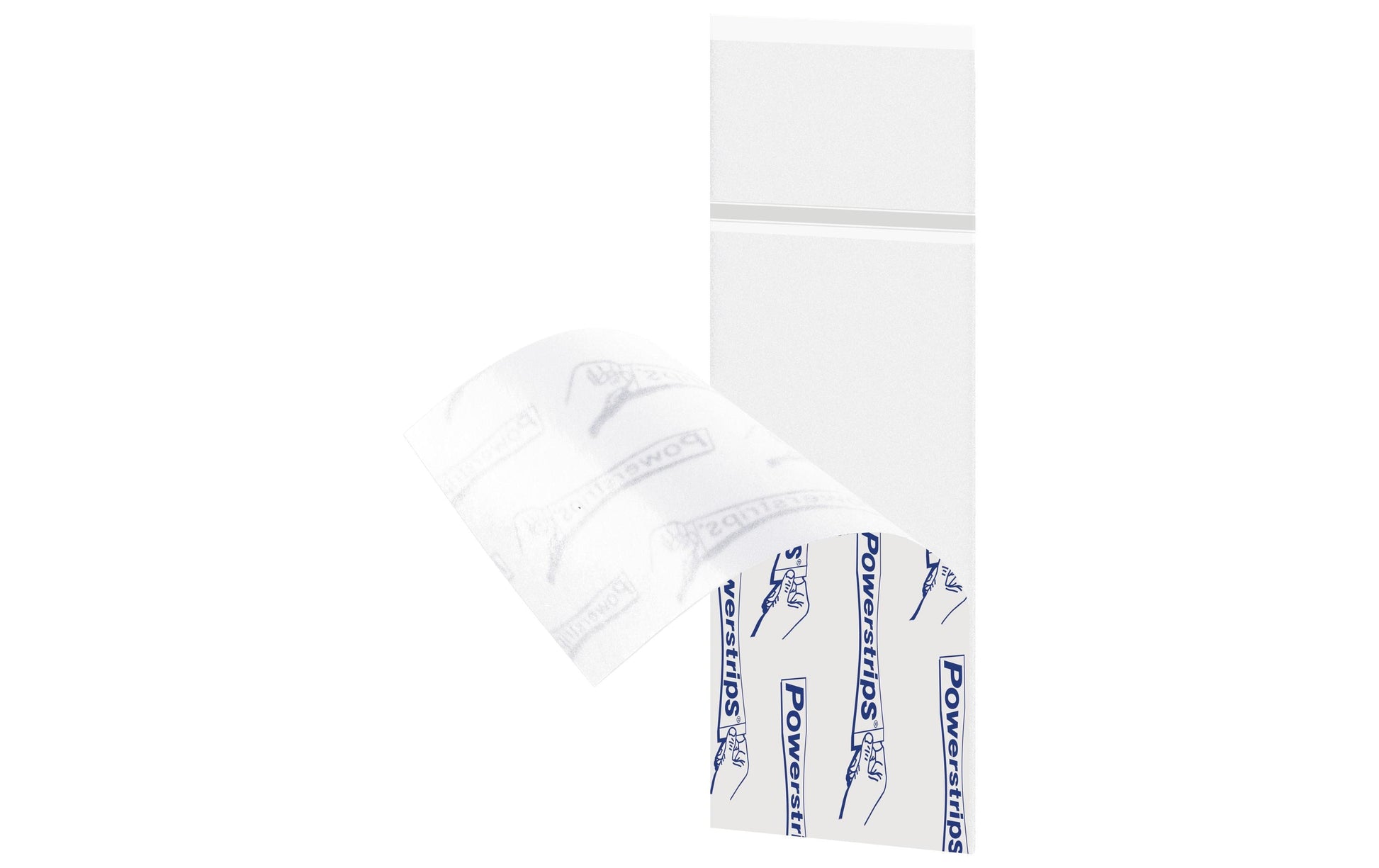 Tesa Montageband Powerstrips, für Spiegel – transparent, bis 1 kg