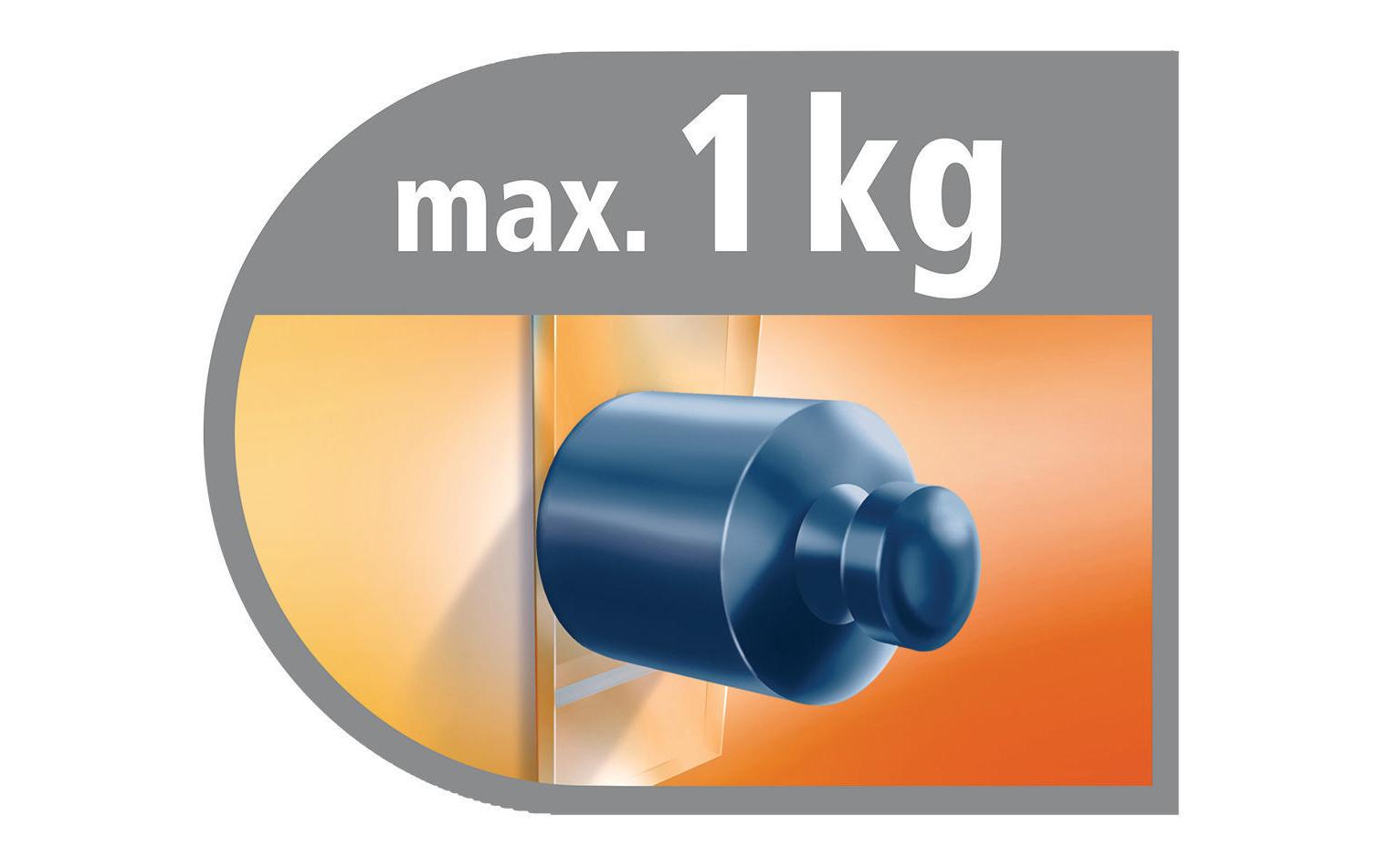 Tesa Montageband Powerstrips, für Spiegel – transparent, bis 1 kg