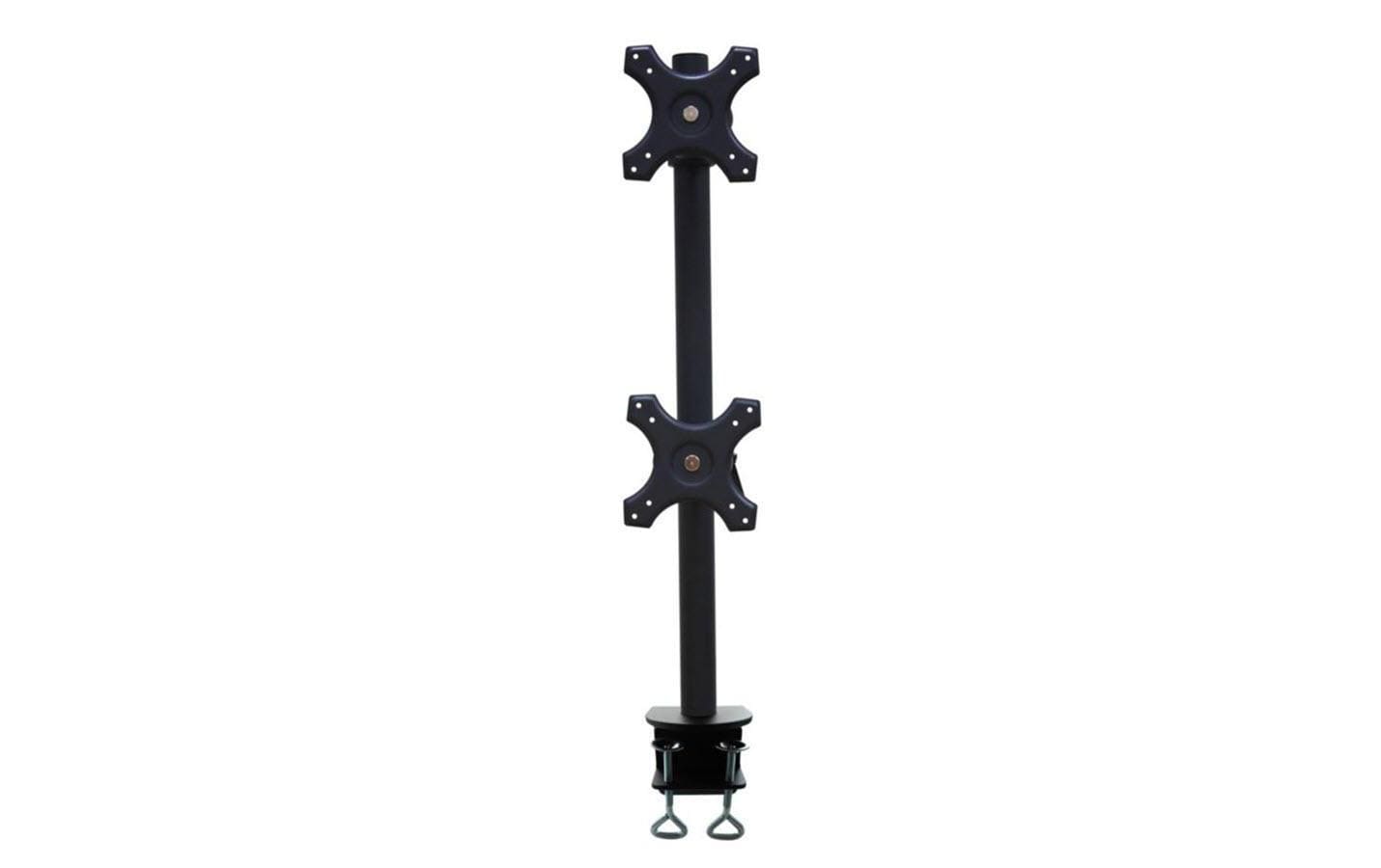 Neomounts Kipp-/Dreh-/Schwenkbarer Doppel-Monitorarm für den Schreibtisch, 2, Tischklemme, bis 27", VESA 75 × 75/100 × 100 mm, 6 kg