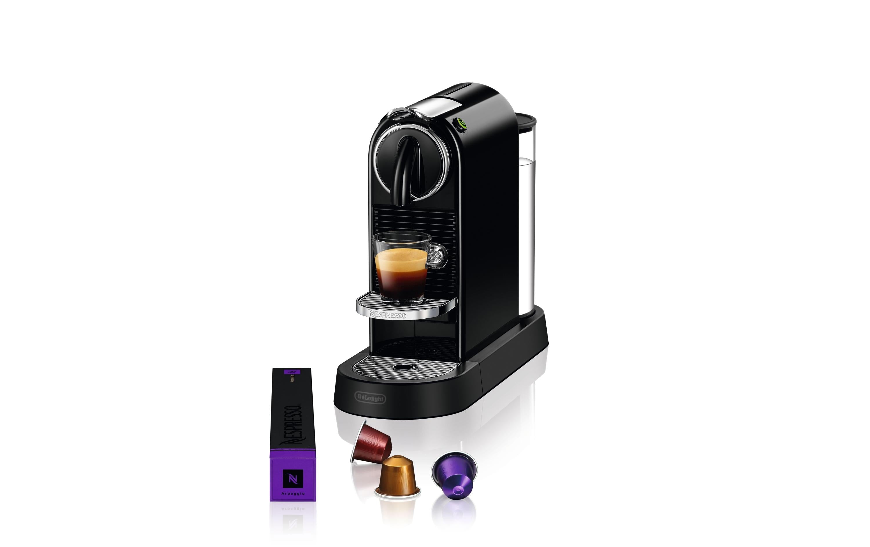 De’Longhi Citiz EN167.B Kapselmaschine – für Nespresso-Kapseln, 19 bar, 1 l, Schwarz