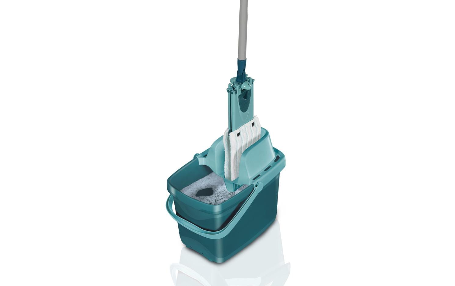 Leifheit Aufsatz Combi Press – Kunststoff, grün, für Leifheit Eimer Combi