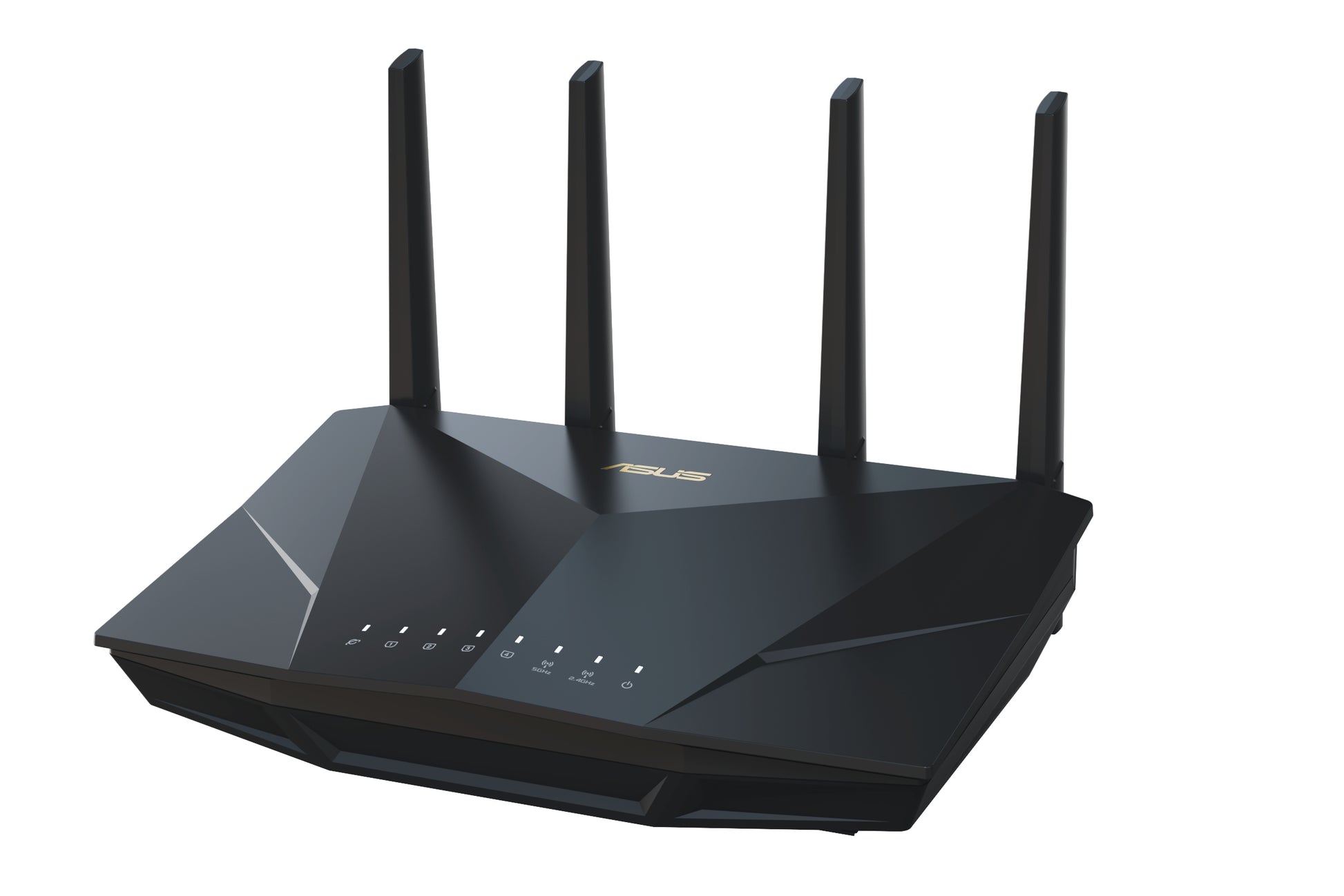 ASUS RT-AX5400 Tisch-Router – Wi-Fi 6, Ethernet – Netzstrom 110–240 V – 226 × 161 × 160 mm