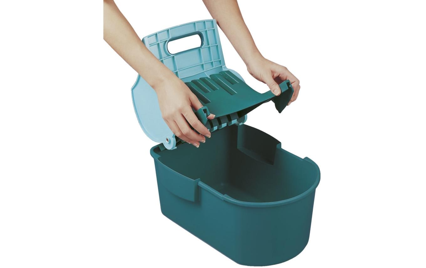 Leifheit Profi Compact – 8 l, Kunststoff, Türkis