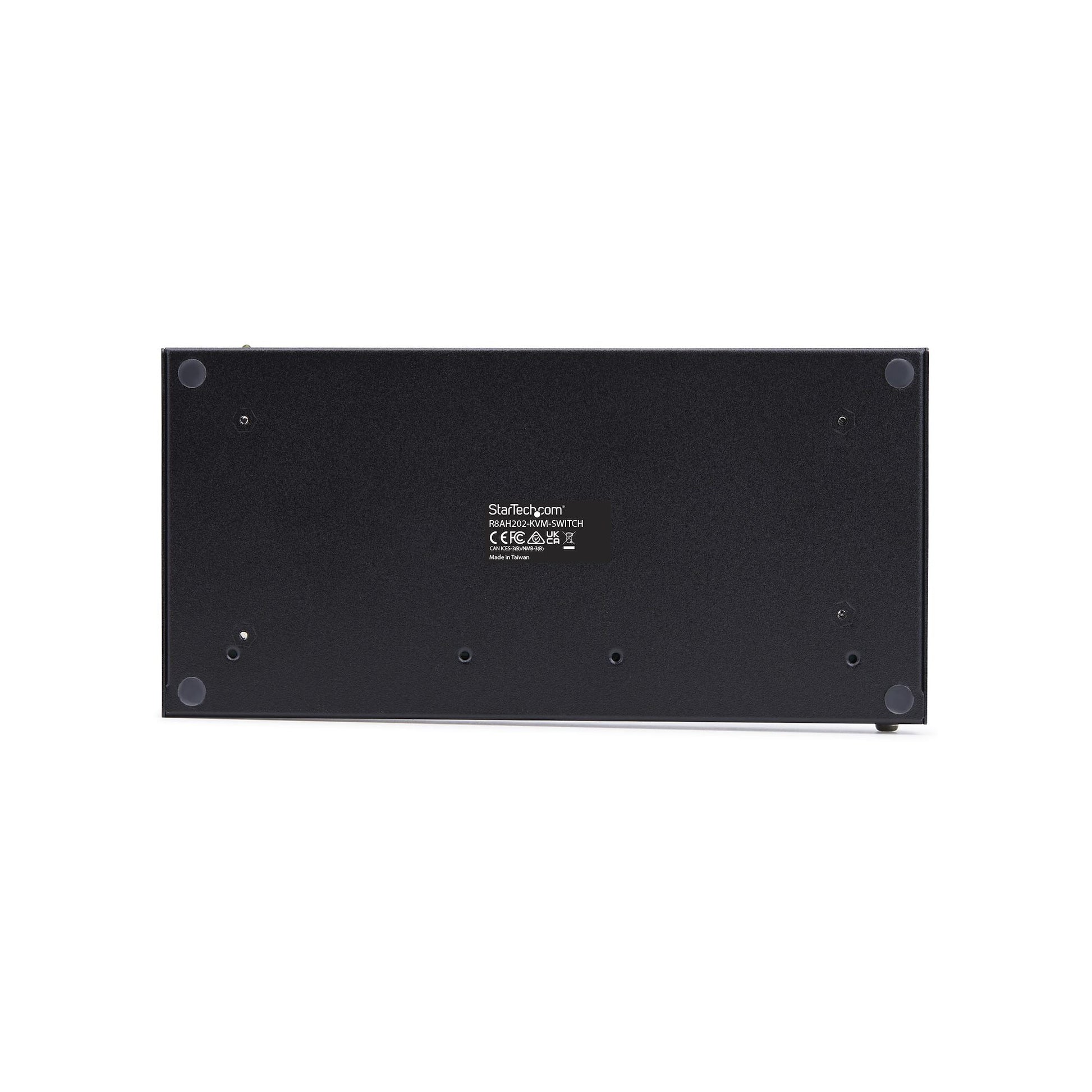 StarTech.com 8-Port HDMI KVM-Switch – 4K/60 Hz, USB 2.0-Hub, Audio, 1U Rack
