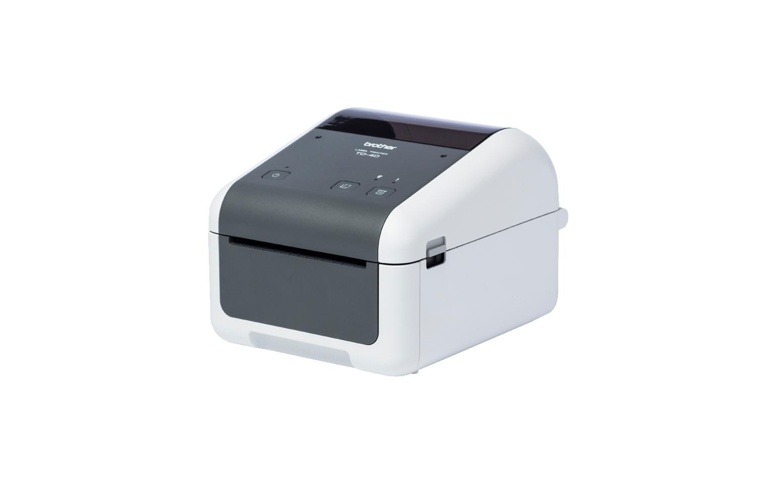 Brother TD-4520DN – Etikettendrucker, Thermodirekt, für Etiketten bis 118 mm, USB, LAN, RS-232, 300 dpi