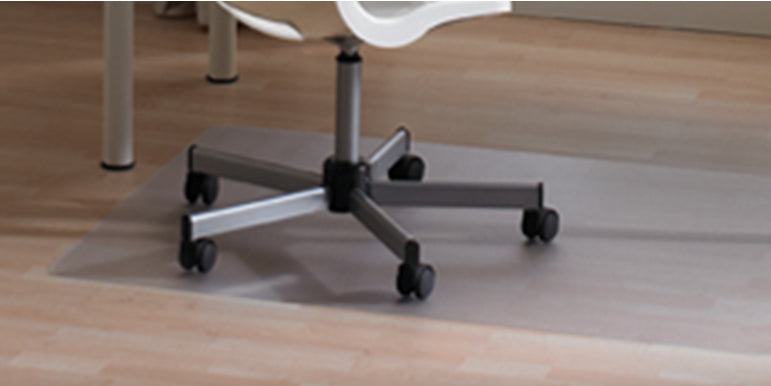 Floortex Bodenschutzmatte Cleartex Advantagemat FC1215225 – 116 × 150 cm, Vinyl