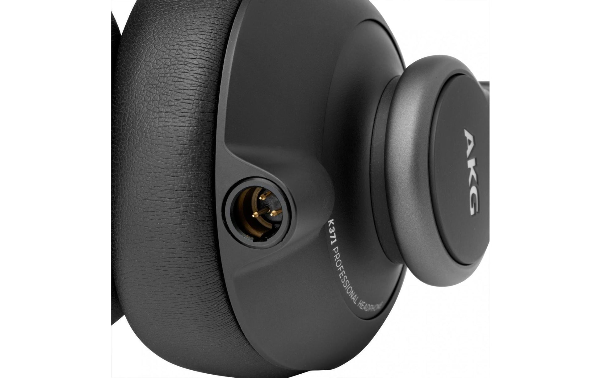 AKG K371 – Over-Ear Studiokopfhörer – geschlossen, kabelgebunden, abnehmbares Kabel – schwarz