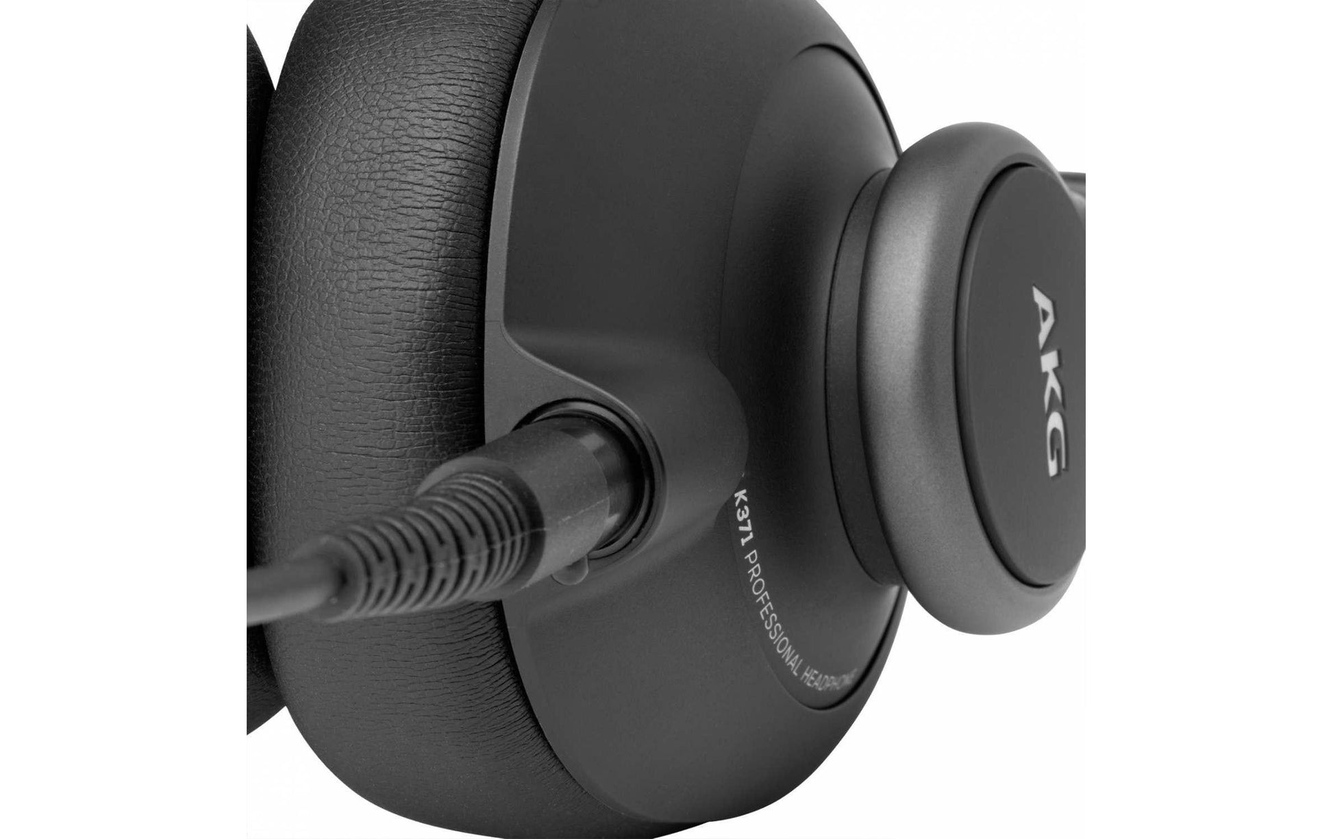 AKG K371 – Over-Ear Studiokopfhörer – geschlossen, kabelgebunden, abnehmbares Kabel – schwarz