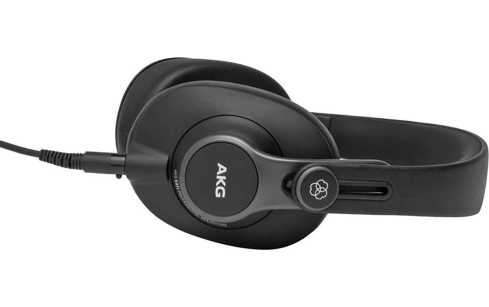 AKG K371 – Over-Ear Studiokopfhörer – geschlossen, kabelgebunden, abnehmbares Kabel – schwarz