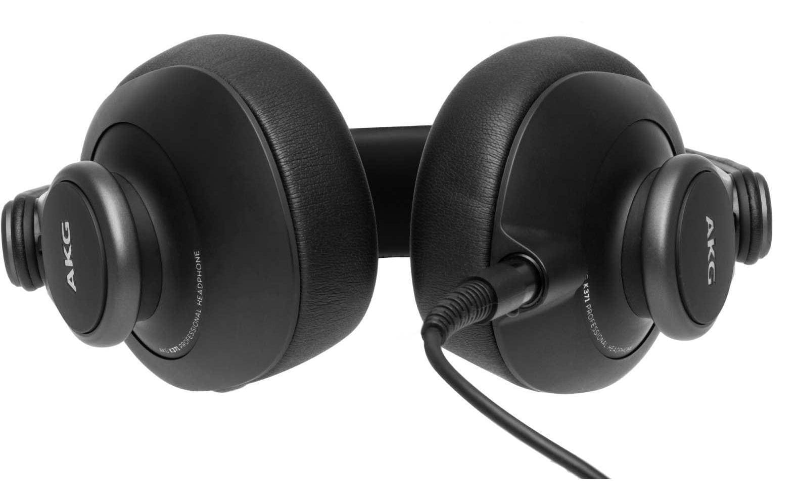 AKG K371 – Over-Ear Studiokopfhörer – geschlossen, kabelgebunden, abnehmbares Kabel – schwarz